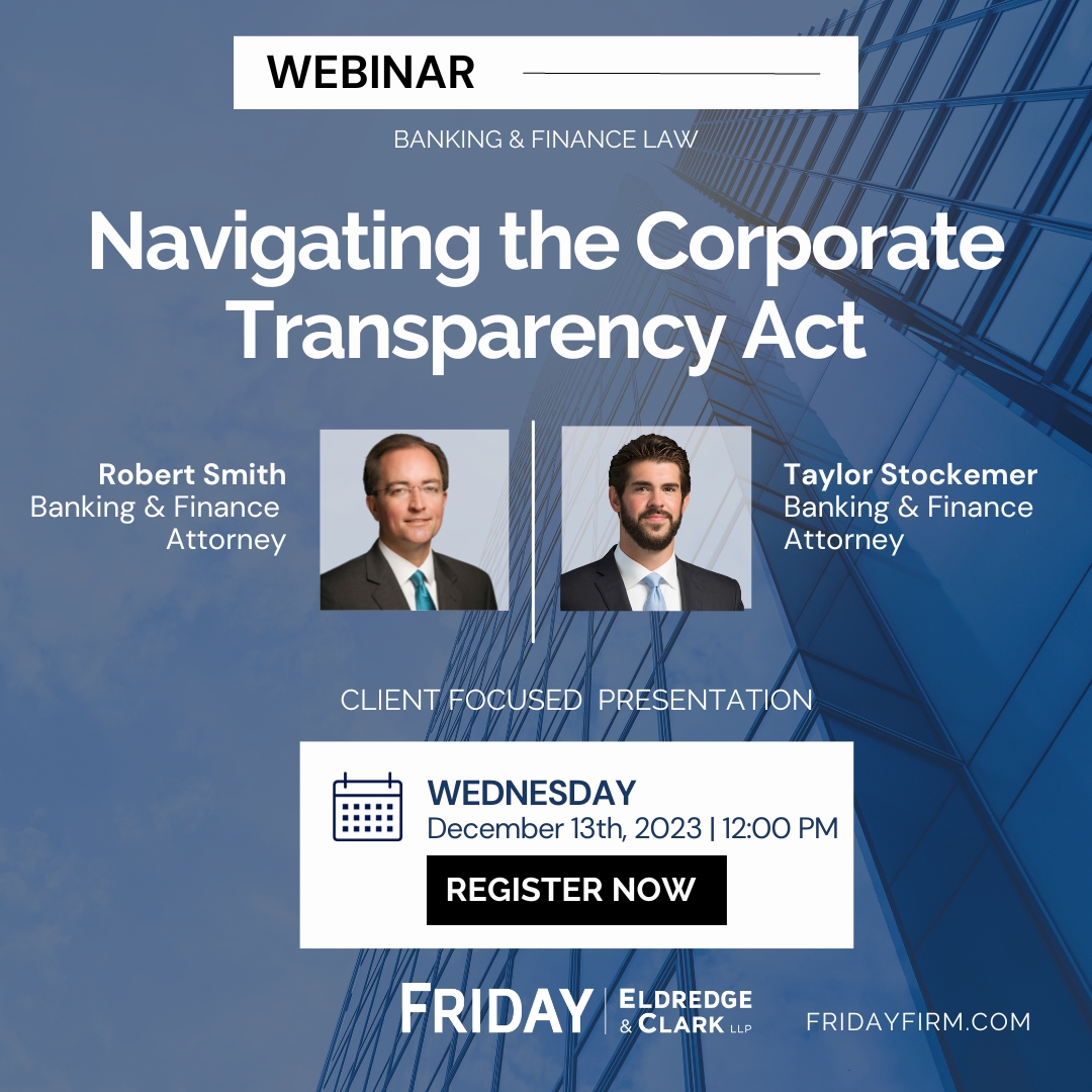 Navigating The Corporate Transparency Act