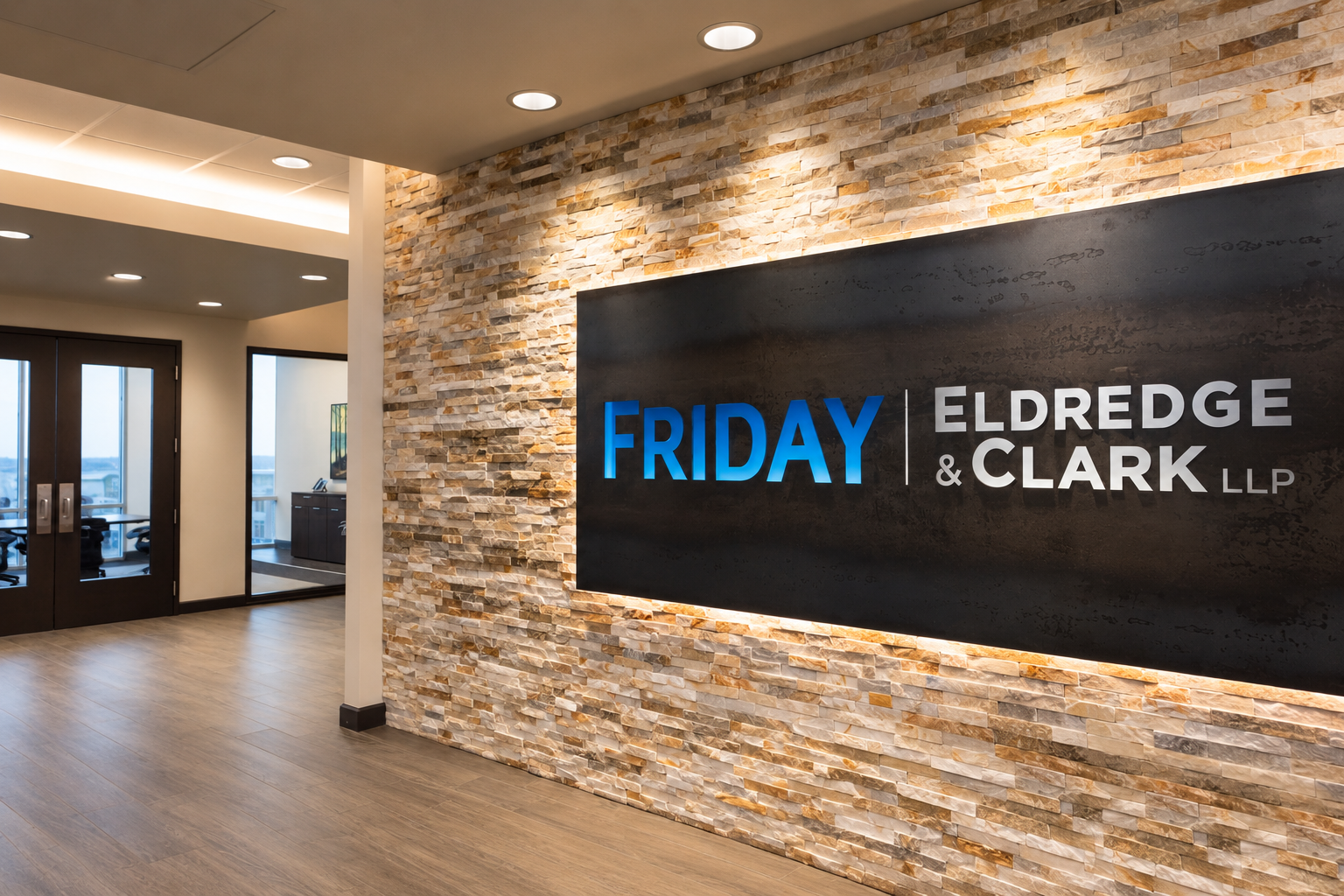 Friday, Eldredge & Clark office